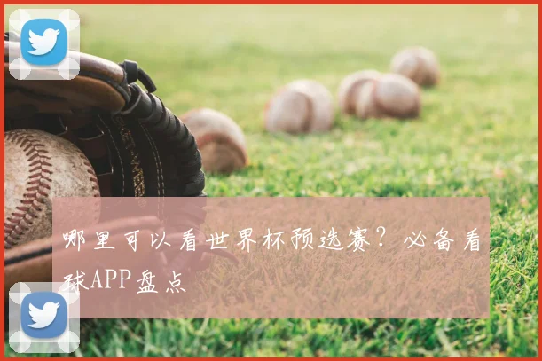 哪里可以看世界杯预选赛？必备看球APP盘点